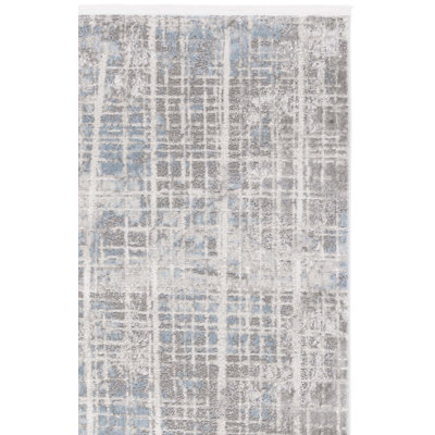 Tapis abstrait Candelario Performance