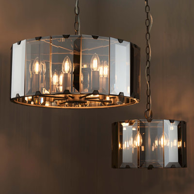 Tedrow 8 - Light Drum Chandelier