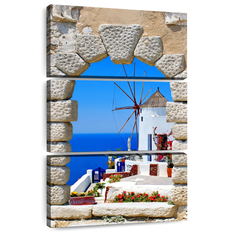 Gillard Window Windmill View, 38" H x 24" W