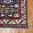 Afghan Vegetable Dyed Kazak Wool Rug 7'6" x 9"