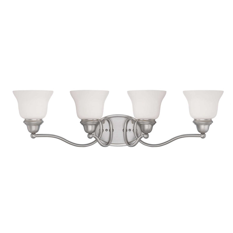 Éclairage pour meuble-lavabo Vannote, Étain