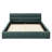 Queen Size Upholstered Bed Frame With Thick Fabric-678442239