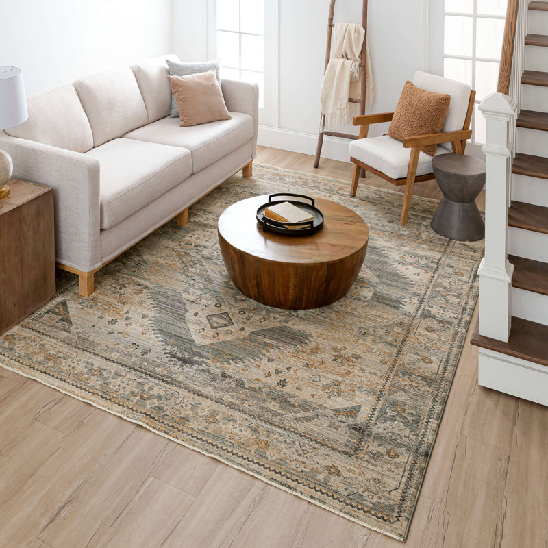Tapis gris 2 pi 7 po x 7 pi 3 po Karastan Rugs, Rectangle 7 pi 10 po x 10 pi 3 po