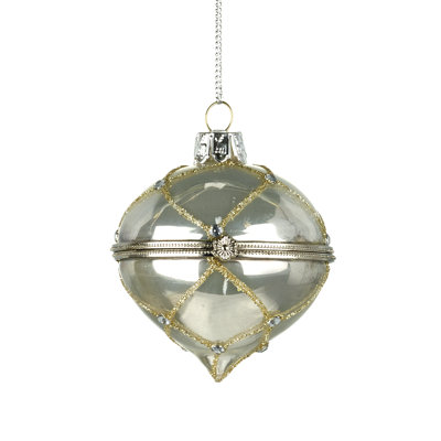 6cm Glass Finial Ornament