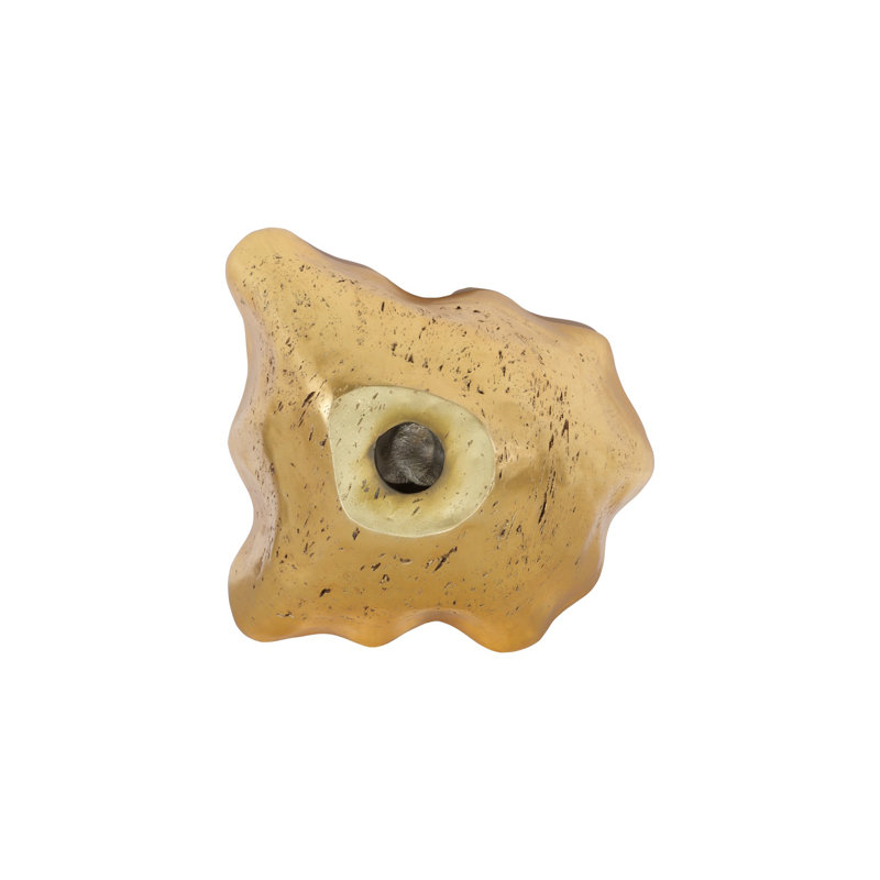 Cast Wall Onyx Bowl, Gold Leaf, Large