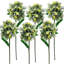 French Hydrangea   Set of 6   9" x 6" x 34"   Multicolor