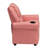 Forman LeatherSoft Contemporary Kids Recliner with Cup Holder and Headrest-274811420