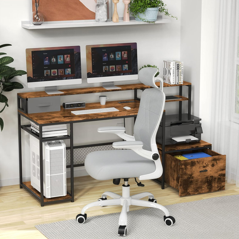 Bureau d'ordinateur 66 "avec chaise Ofice