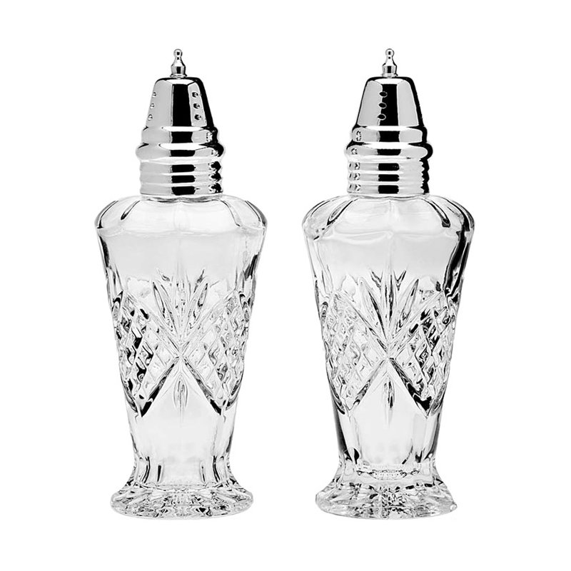 Dublin Crystal Salt & Pepper Shaker Set