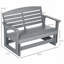 Banc oscillant double pour 2 personnes