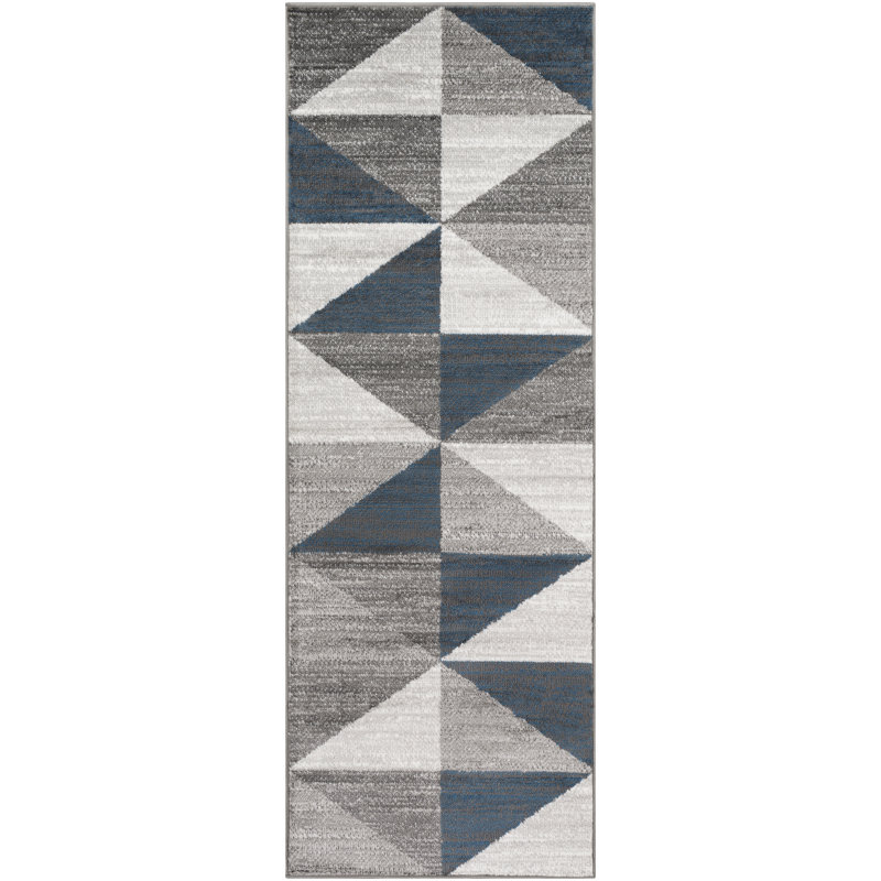 Lambdin Geometric Indoor Rug, Runner 2'7" x 7'3"