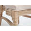 Ensemble de 2 chaises de salle à manger French Country, rembourrées avec un dossier rond, des techniques de tréfilage et de sculpture, démontables et empilables pour le salon, la cuisine et le restaurant