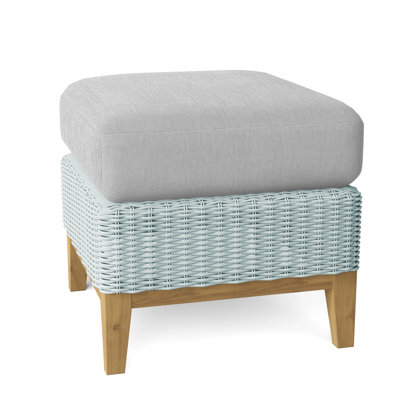 Frances Sectional Outdoor Teak Ottoman with Sunbrella Cushions -  Kingsley Bate, Composite_722AE136-8F37-4314-BA91-40D988101F7E_1590571457