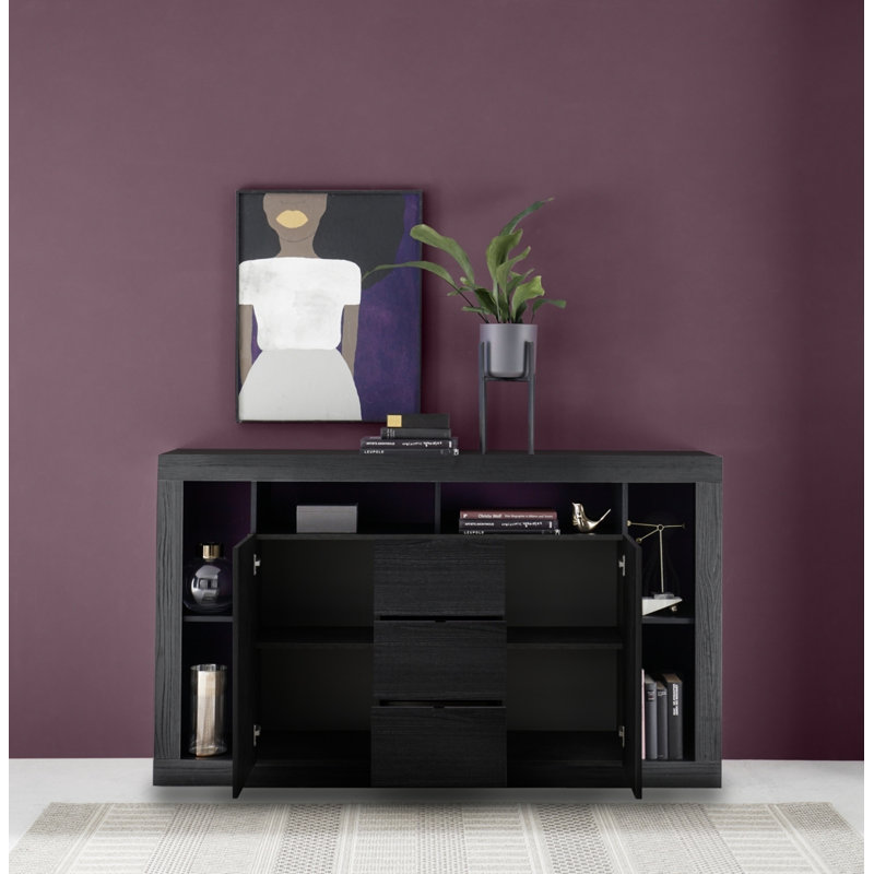 Adalgiso 172cm Sideboard, Black