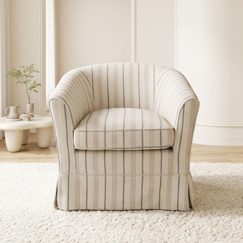 Fauteuil pivotant club pour le salon et la chambre à coucher