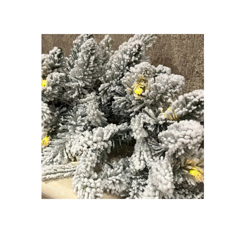 270cm Lighted Faux Garland with Lights