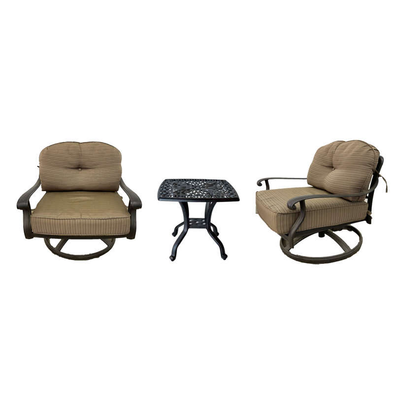 Elizabeth 3 Piece Seating Group with Cushions