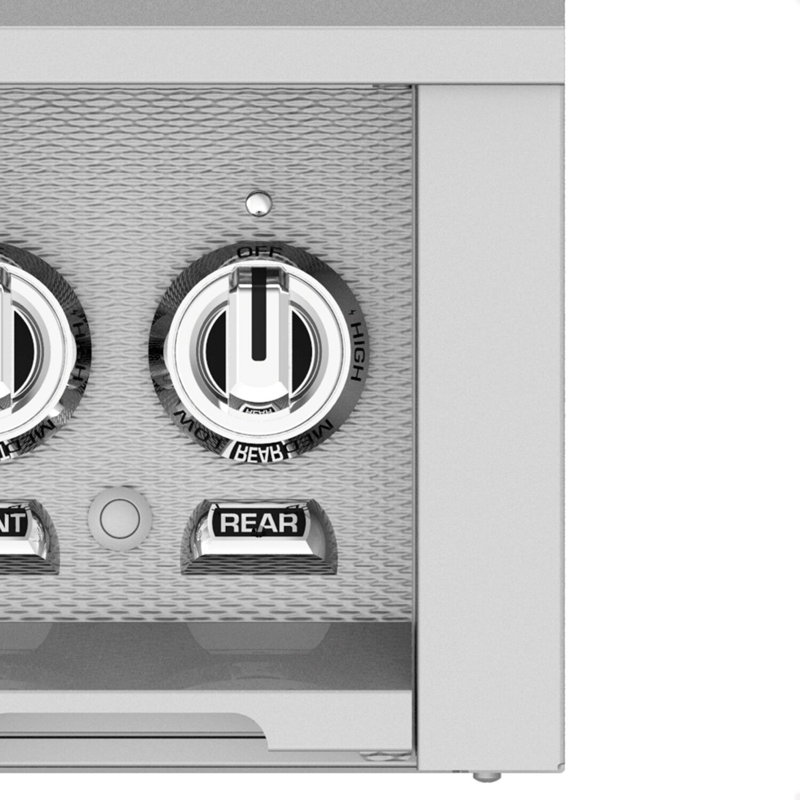 Double Side Burner 30000 Btu Diamond Cut Liquid Propane