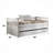 Cominia White Finish Daybed (Trundle Not Included, Twin Bed Only, No Storage)
