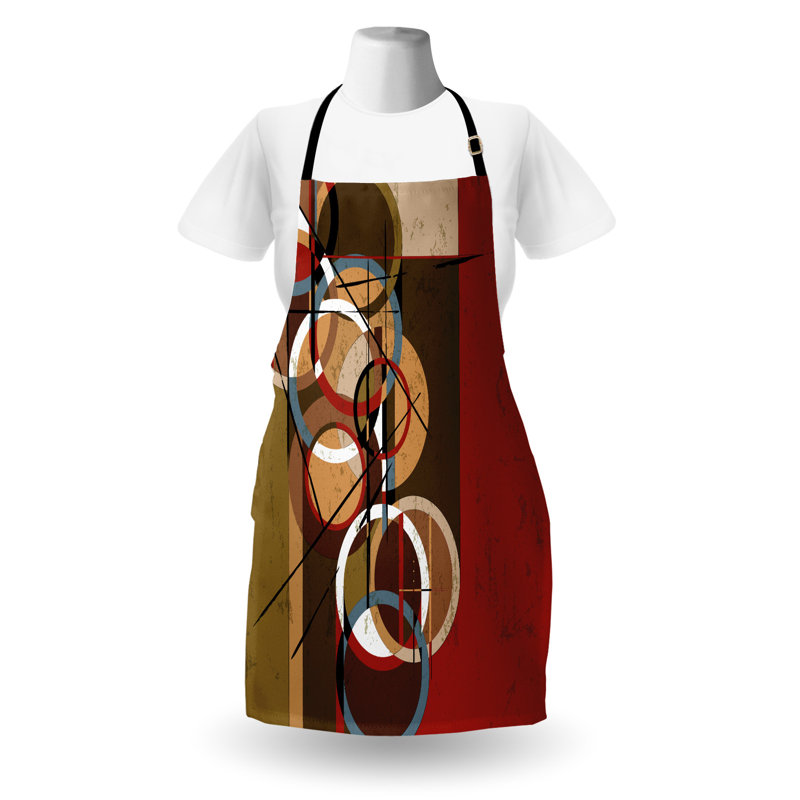 No Pattern Bib Apron