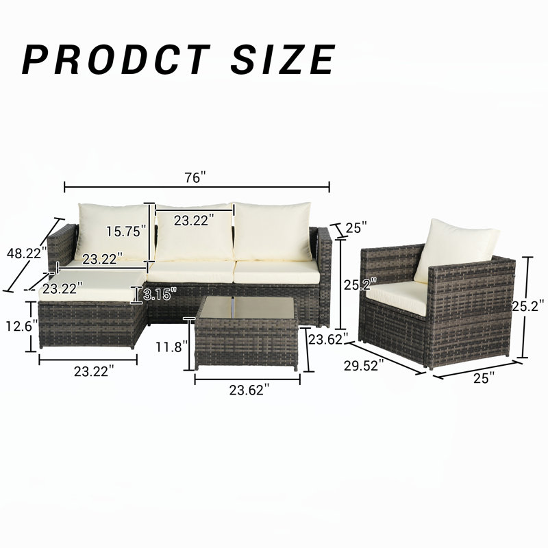 Patio Dining Sets, Beige