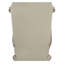 Commode 4 tiroirs Livonia en champagne et or