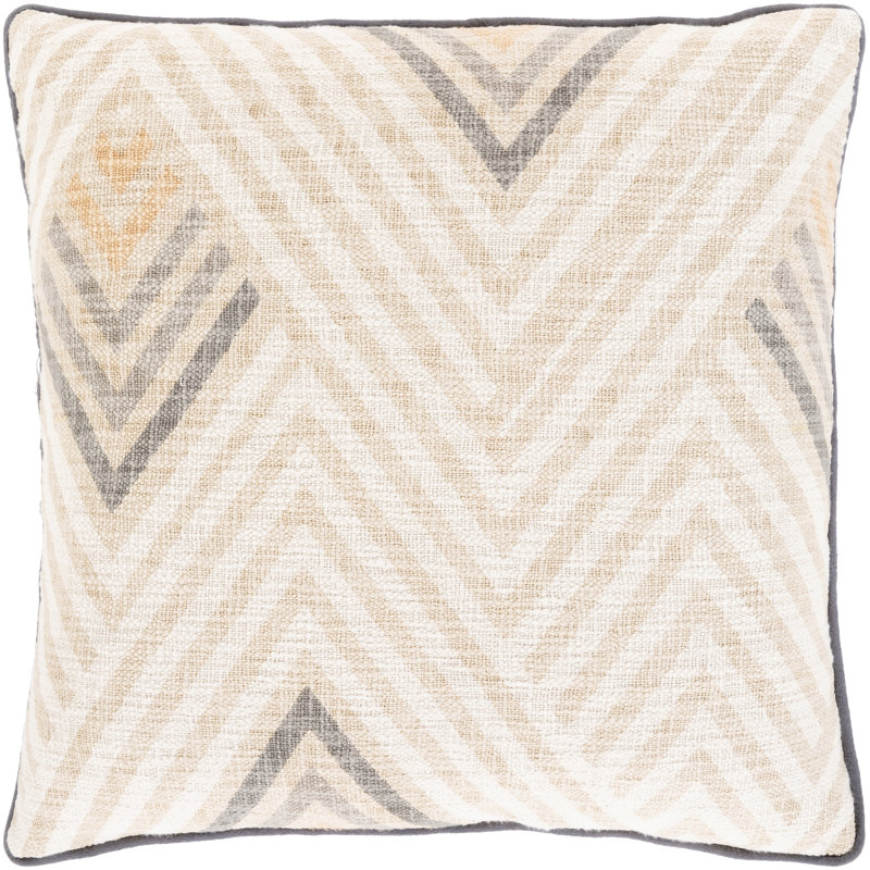 Housse de coussin en coton , H 20 po x l 20 po