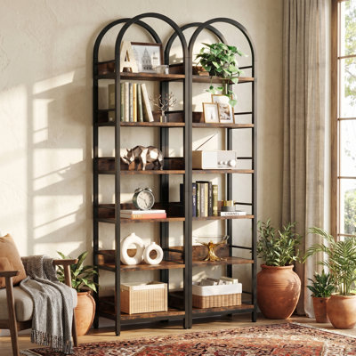 Bibliothèque 70 po H 70,9 po x l 11,8 po à 6 niveaux