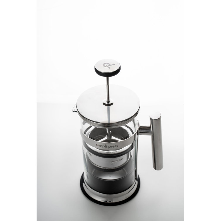 Simpli Press 34 oz French Press Coffee Maker - Black