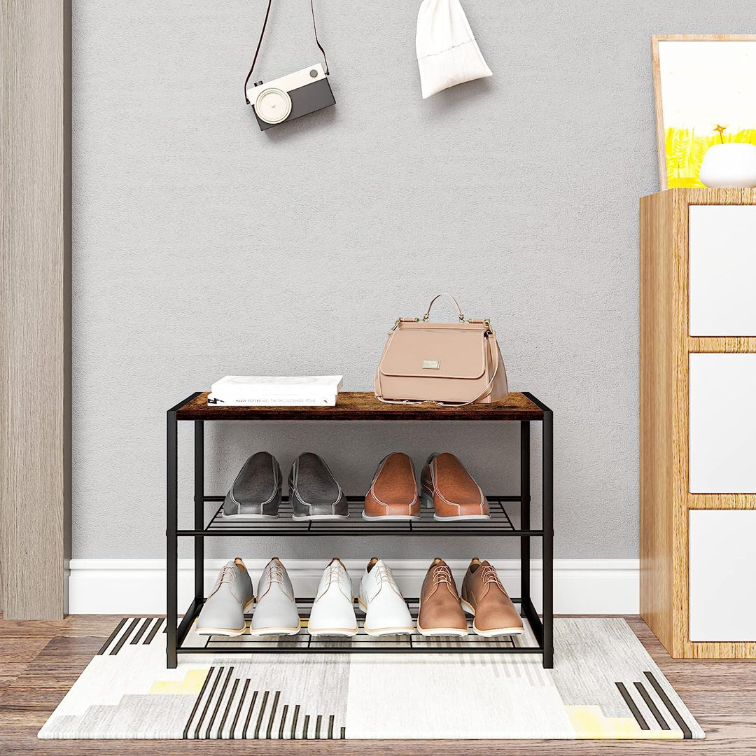 6 Pair Shoe Rack