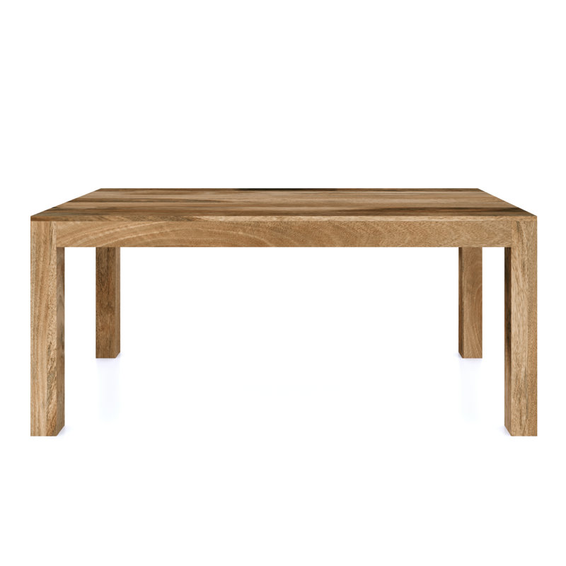 Cube Mango Solid Wood Dining Table, H76 x L175 x W90cm