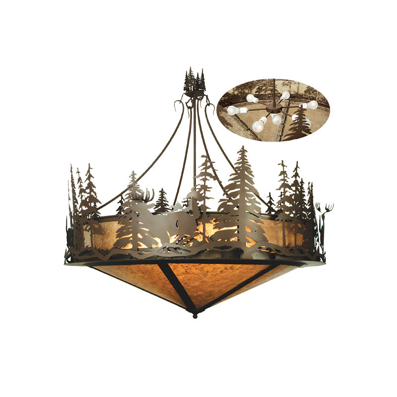 Rustic Lodge 8 - Light Pendant