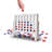1ft Four-in-a-Row Game with Carrying Case-2053119489