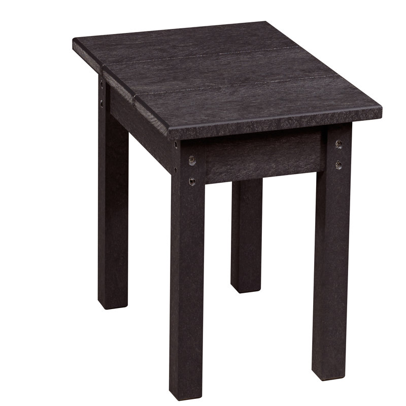 Shay Rectangular Outdoor Side Table , 18'' in. W 13'' in. D, Espresso