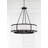 Lavonte 8 Light Black Forged Chandelier