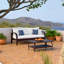 Barcelo 5 Piece Rattan Sofa Set with Cushions-300946675