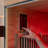 Backyard Discovery Rylan 1-Person Cedar Indoor Infrared Sauna with 8 Carbon Far-Infrared Heaters, Red Light Therapy and Chromotherapy