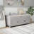 Storage Bench With 3 Shutter-Shaped Doors, Shoe Bench With Removable Cushion And Hidden Storage Space (Gray Wash, OLD SKU: WF284226AAE)-962013832