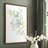 Seafoam Petals IV Framed Print - Solid Wood-120052-120055