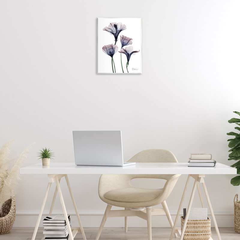 Bountiful Dusk Flowers Wall Plaque, design by Albert Koetsier