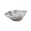 Cast Onyx Bowl, Silver Leaf, Large