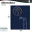 Lignes de basketball, toile de Marcus Prime-1100378256