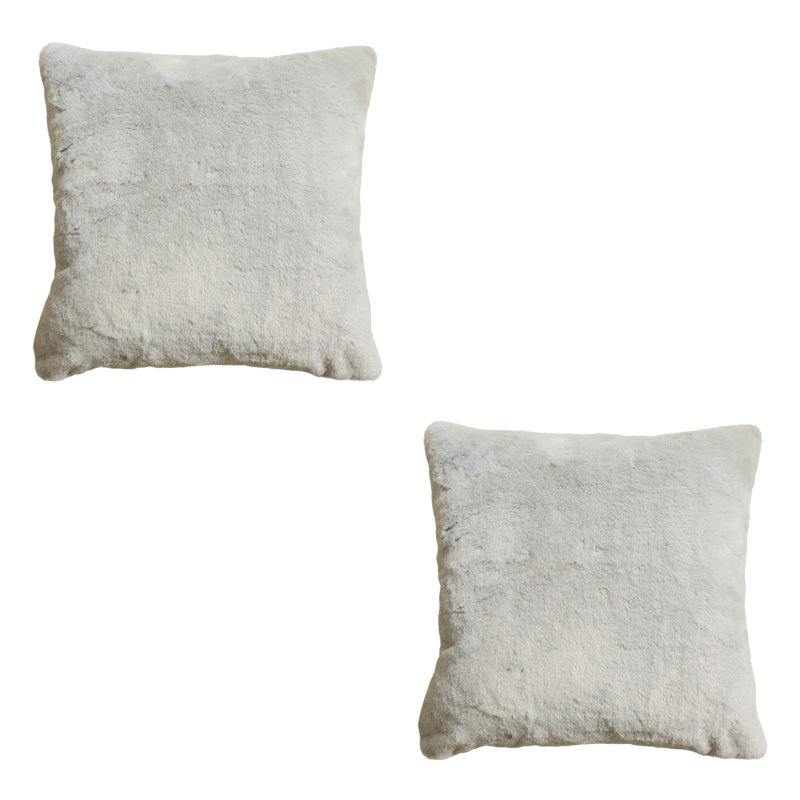 Aaira Square Cushion, Cream