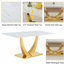 Ensemble de salle à manger 7 pièces Modern Glam-1834059438-1832984106