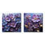 Royal Elegance - Ensemble de 2 collages carrés violets-1886468342-1886468336