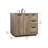 Broadlands 36'' Single Bathroom Vanity with Engineered Marble Top-301442942