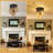 Asimina Rattan Semi Flush Mount