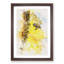 Busy Bee & Yellow Flower Watercolour - Picture Frame Graphic Art-56923089-56923088