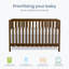 Lit de bébé convertible 5 en 1 Dream On Me Synergy Wave-134069287
