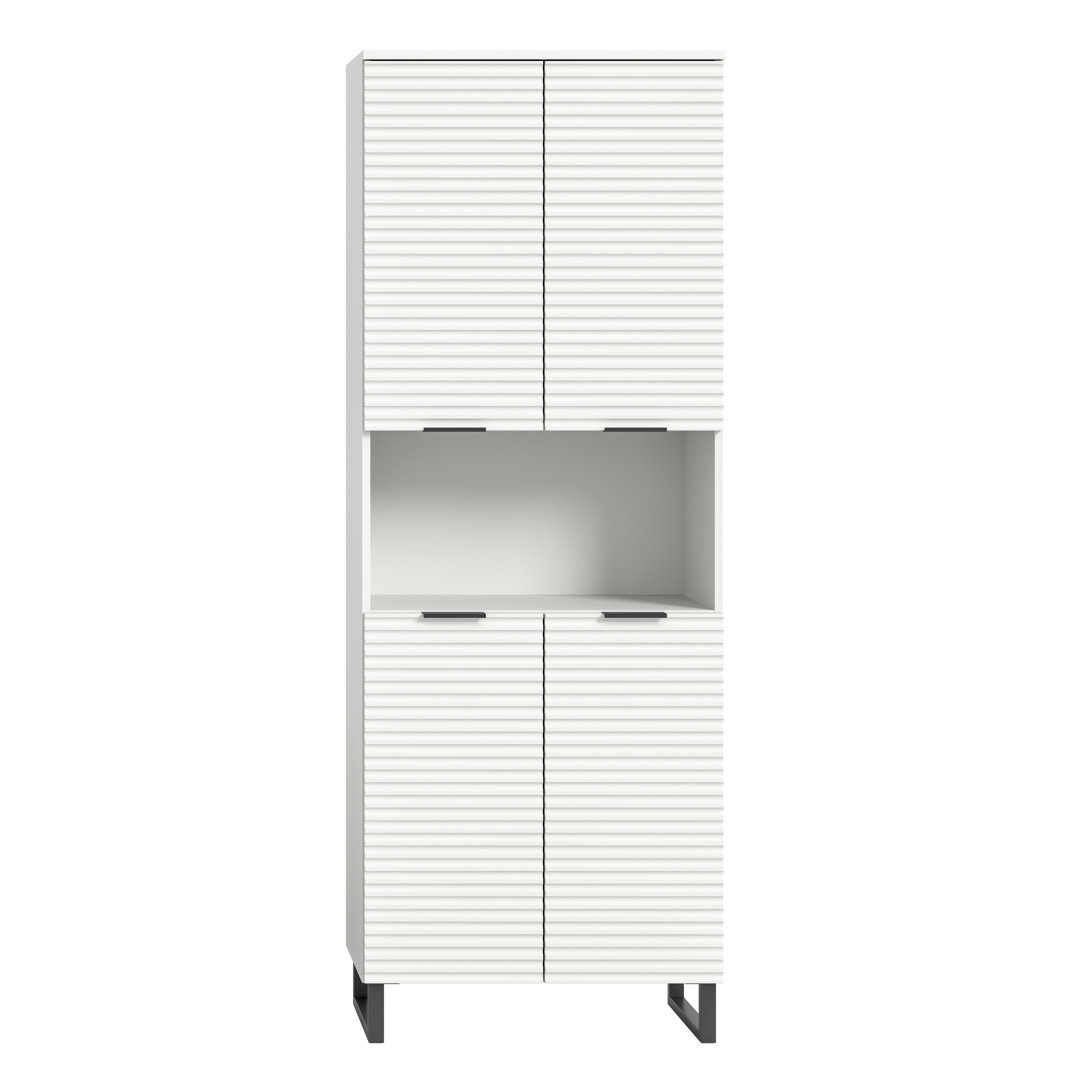 70 x 193 cm Badschrank Nevide